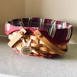 Longaberger 2004 Gumdrop Tree Trimming Basket Set